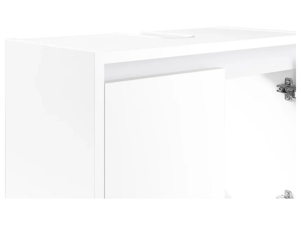 LIVARNO home Meuble sous-vasque Oslo, 60 x 55 x 28 cm, blanc
