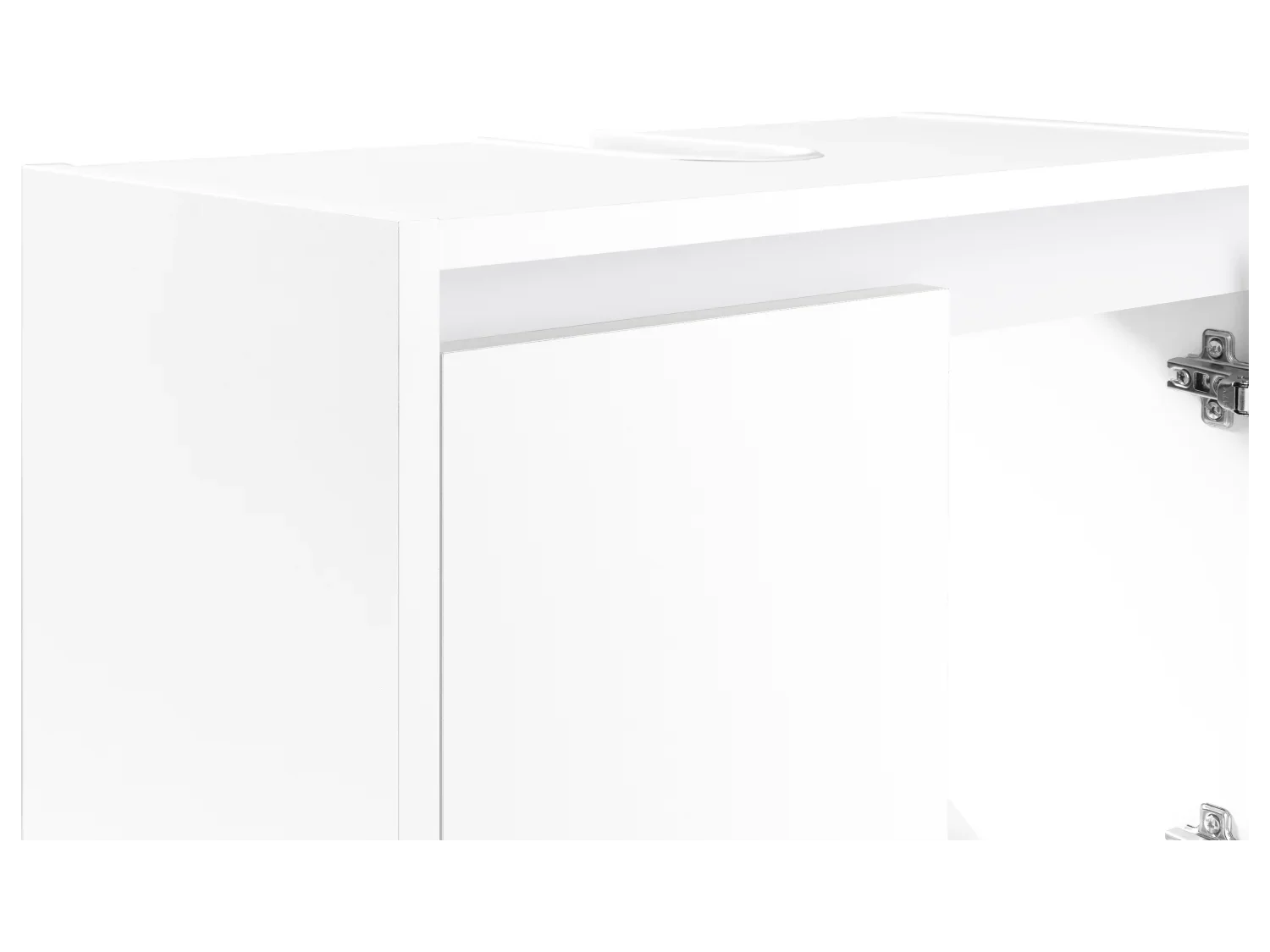LIVARNO home Meuble sous-vasque Oslo, 60 x 55 x 28 cm, blanc