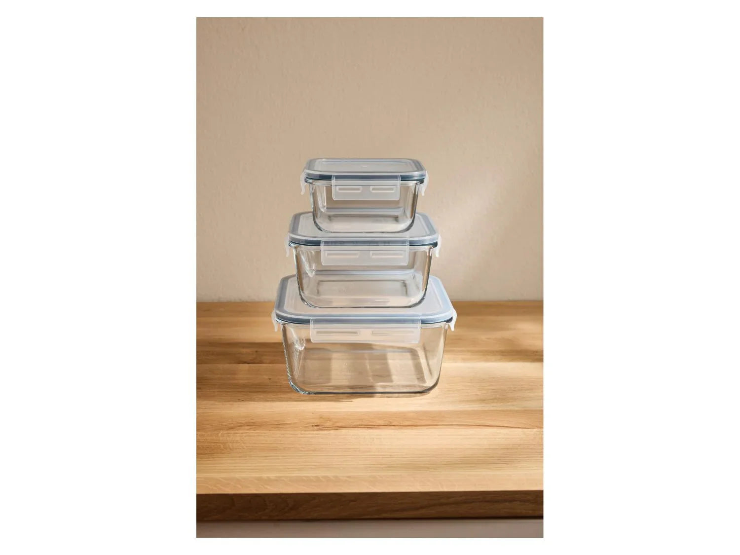 SILVERCREST Lot de 3 botes de conservation