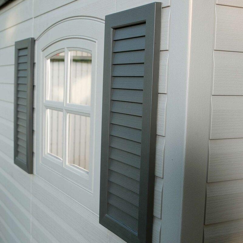 2025 Side Entry 15 ft. W x 8 ft. D Plastic Storage Shed