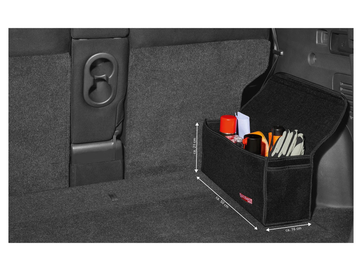 ULTIMATE SPEED Organiseur de coffre ou tapis de coffre antidrapant