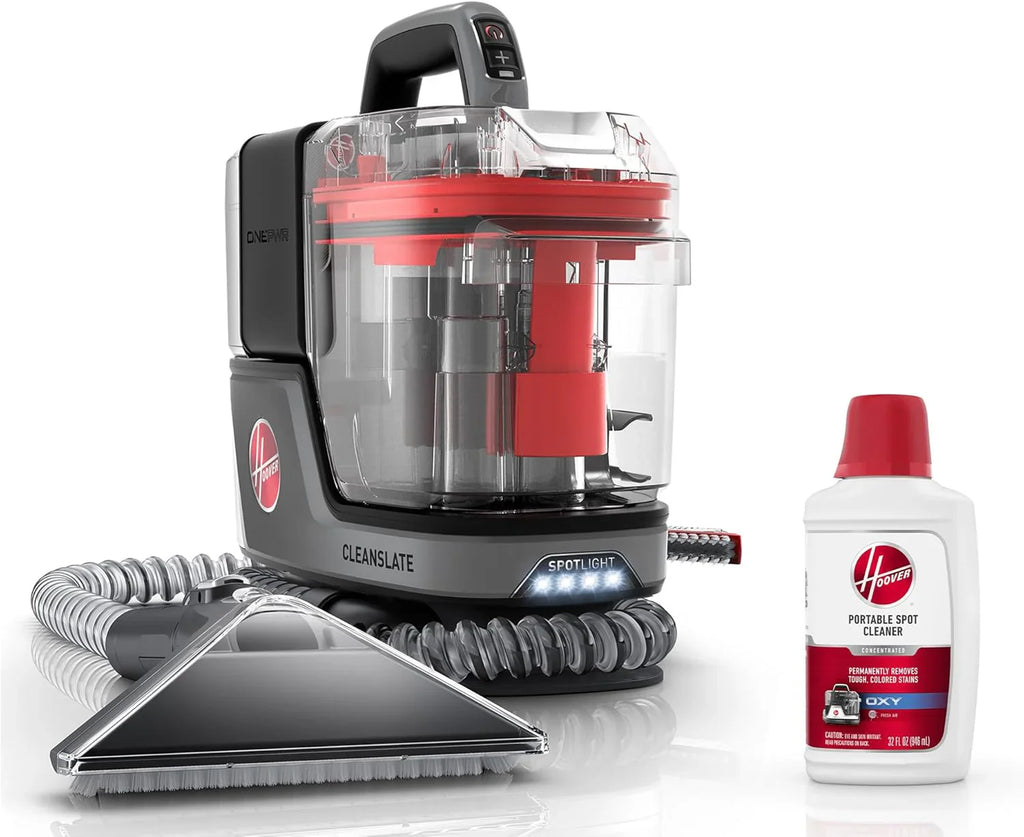 Hoover CleanSlate Plus Portable Carpet Upholstery Spot Cleaner with Powerful Suction