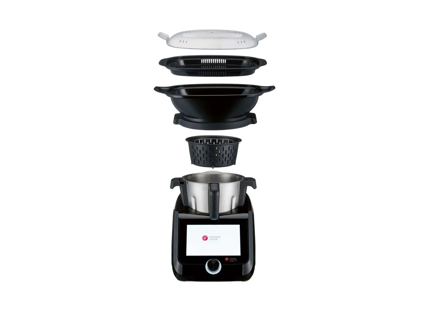 SILVERCREST Monsieur Cuisine Smart Black Edition