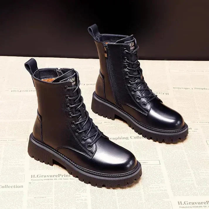 Delphine – Bottes d'hiver noires pour femmes