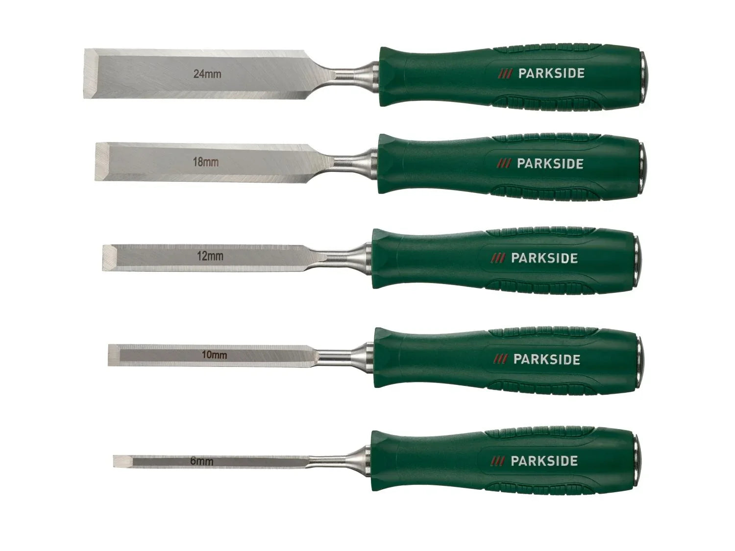 PARKSIDE Set de ciseaux  bois, 5 pices