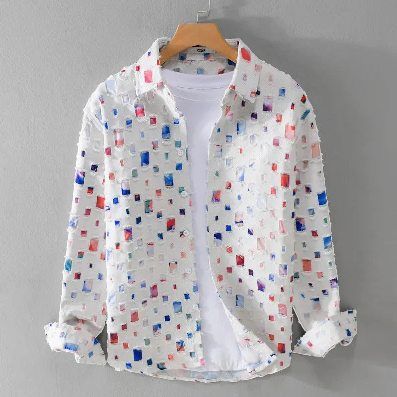 Atticus - chemise avec boutonnière à l'avant