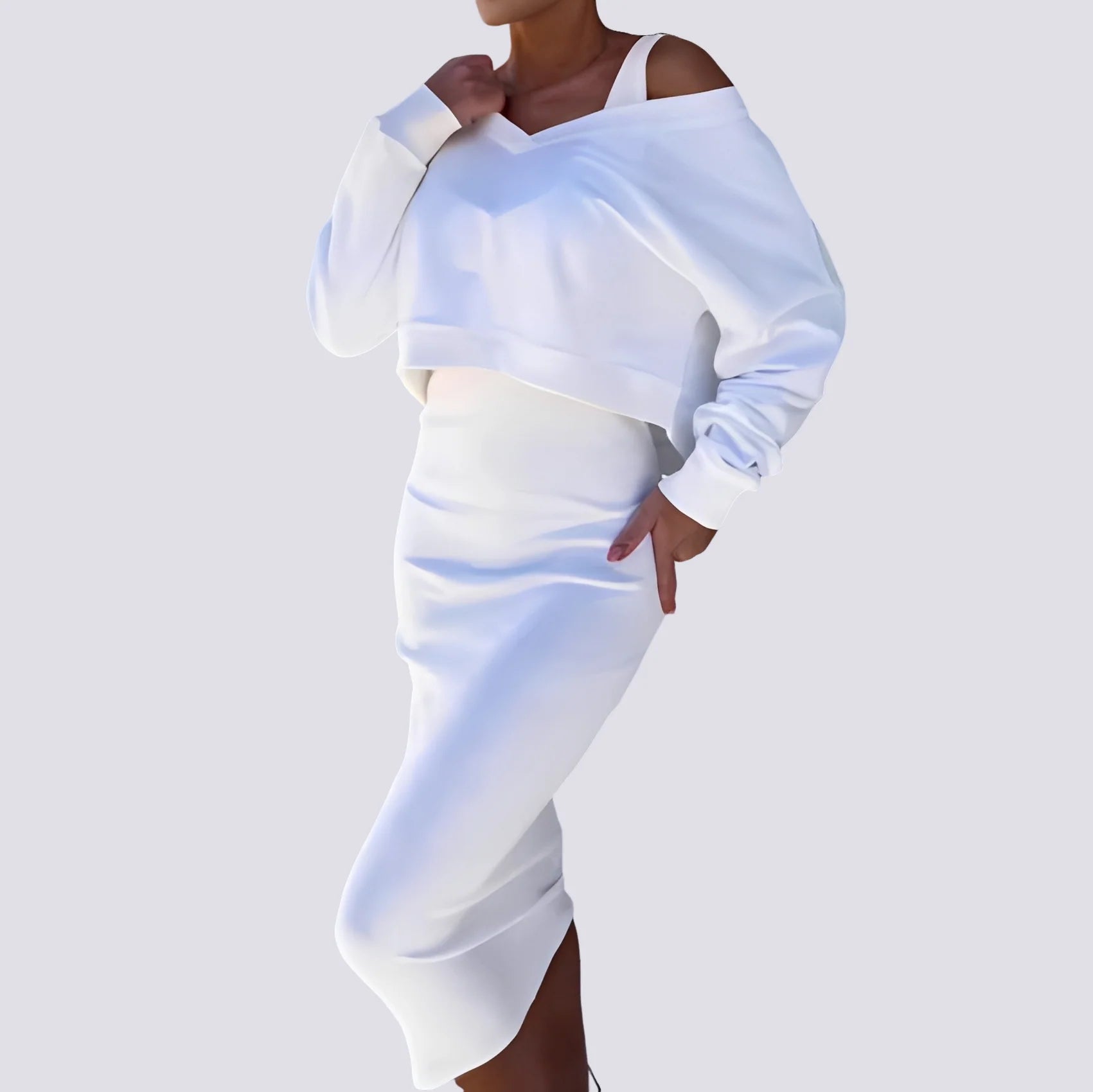 Elsie - Ensemble robe deux pièces élégant