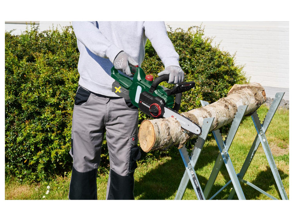 PARKSIDE Trononneuse sans fil PAKS 20-Li F5, guide 30,7 cm, 20 V