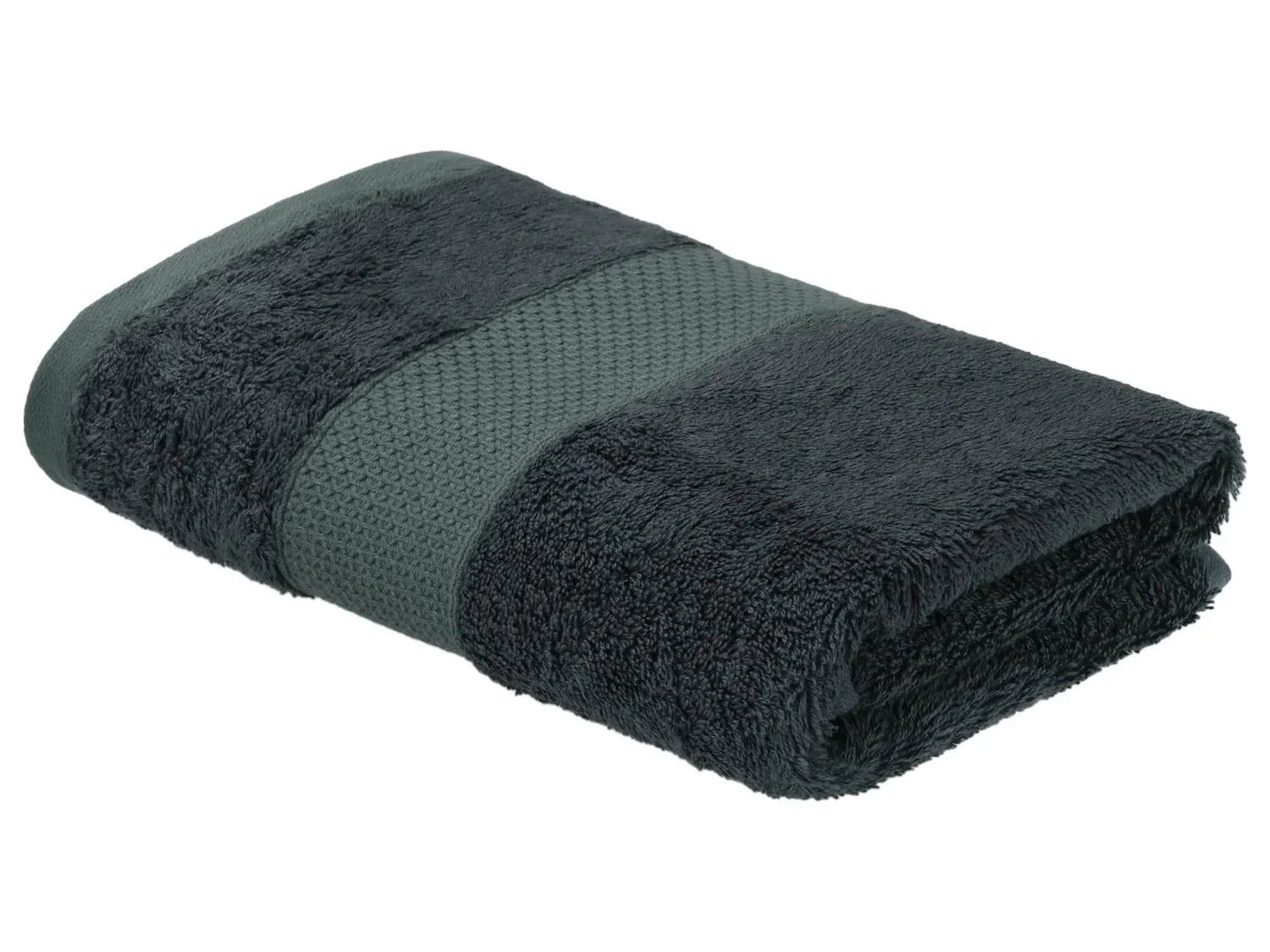 LIVARNO Lot de 2 serviettes de toilette Premium, 50 x 100 cm