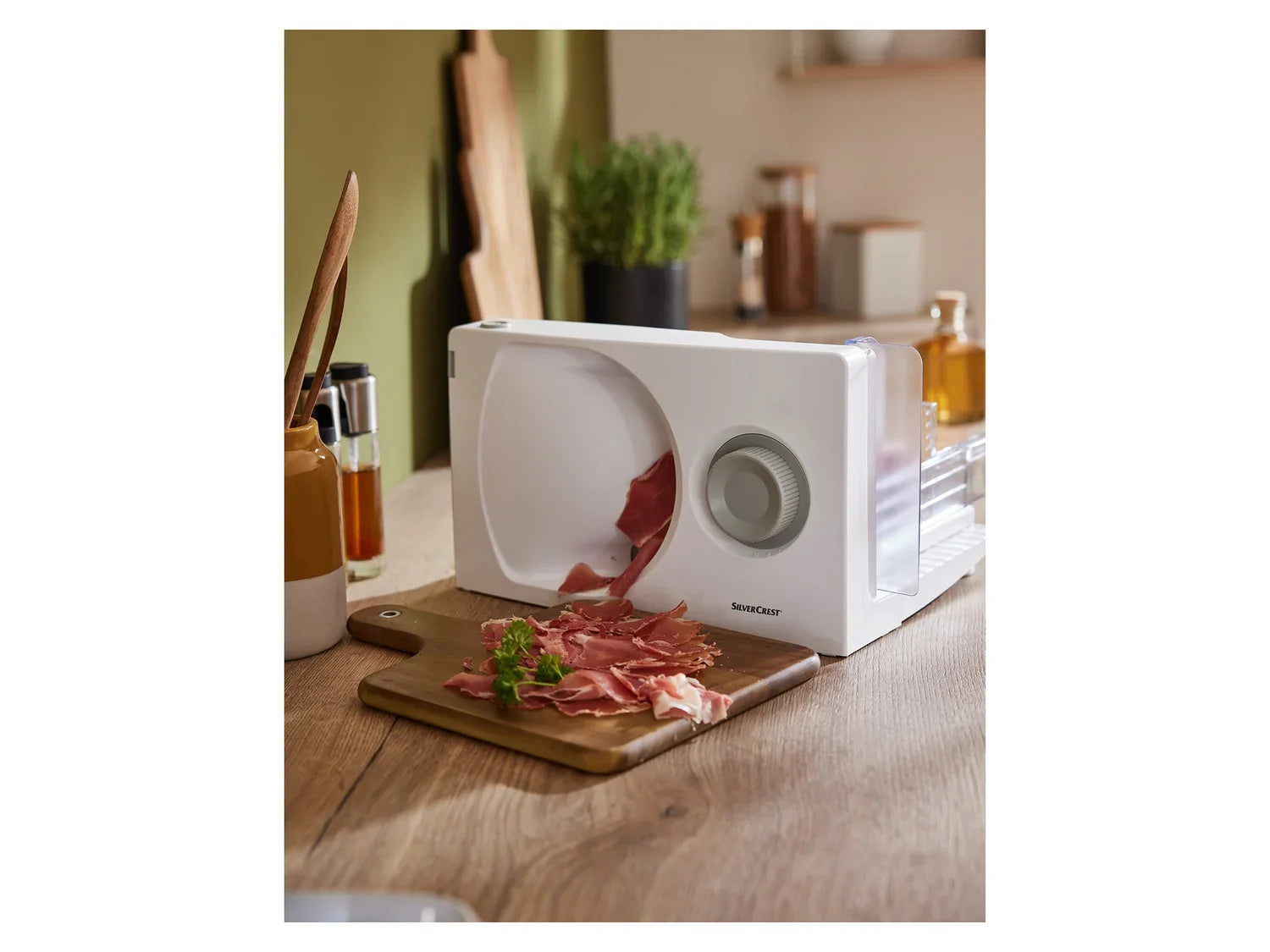 SILVERCREST KITCHEN TOOLS Trancheuse universelle SAS 100 A1, 100 W