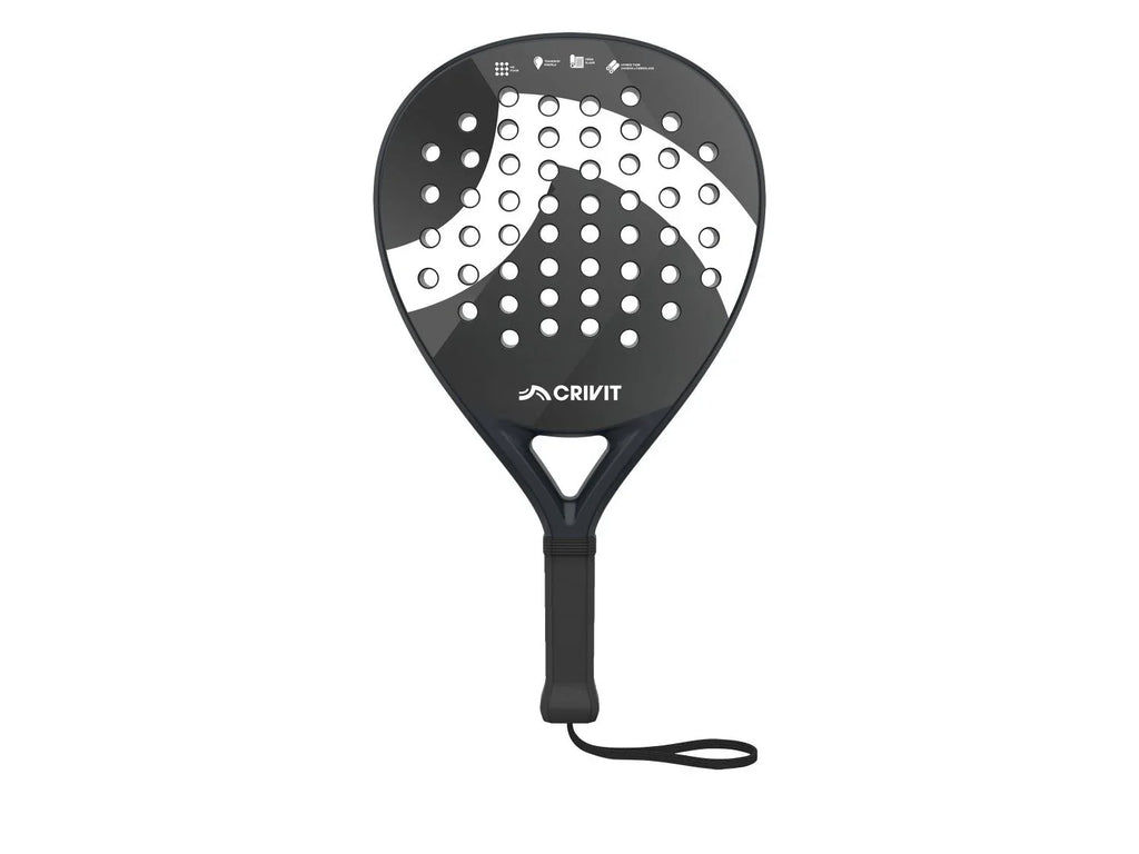 CRIVIT Raquette de padel en fibre de verre Comfort