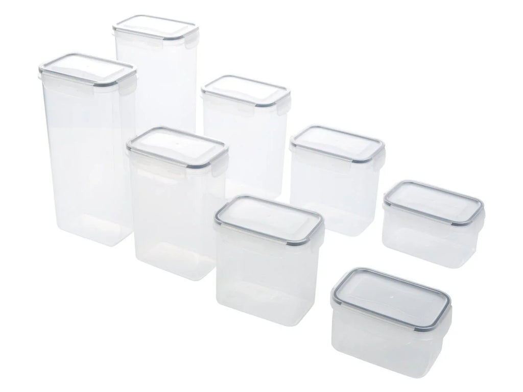 LIVARNO home Set de botes de conservation, 8 pices