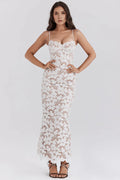 Évangéline | Robe Maxi Brodée