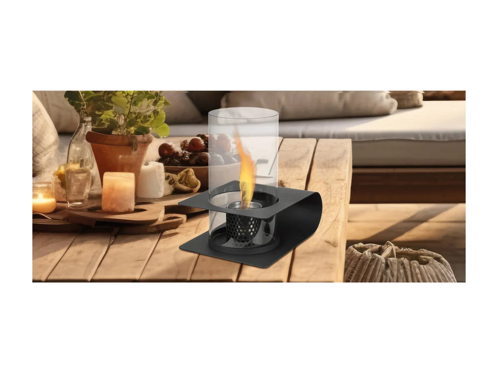 tepro Feu de table, avec pare-vent