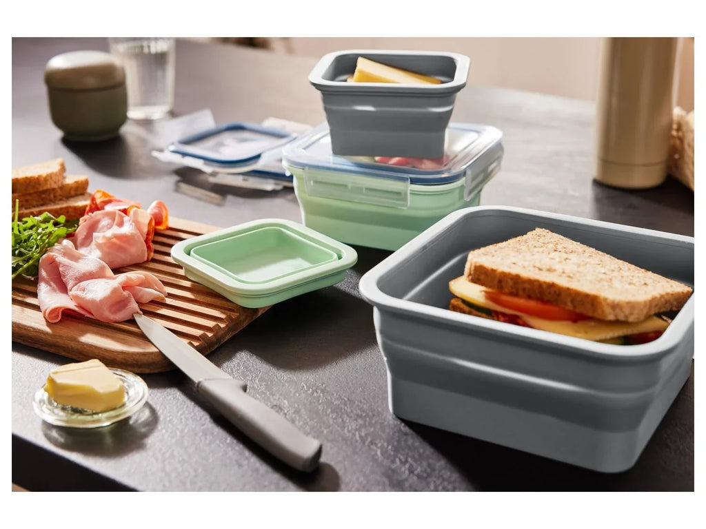 SILVERCREST Botes de conservation pliables ou Bote repas pliable
