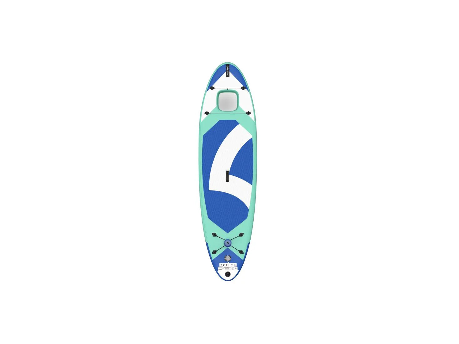 CRIVIT Stand up paddle gonflable polyvalent Aquaview
