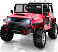 L8 Ride On Car, 2 Seater, 12V Kids Electric Car w/Remote Control, 4-Wheel Suspension, Bluetooth Speaker, Multi Music Modes, 3 Speeds, LED Lights, Xmas & Birthday Gift Ideas for Kids Ages 3+