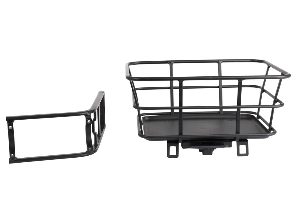 Porte-bagages avant et panier pour vlo lectrique ou sacoche double