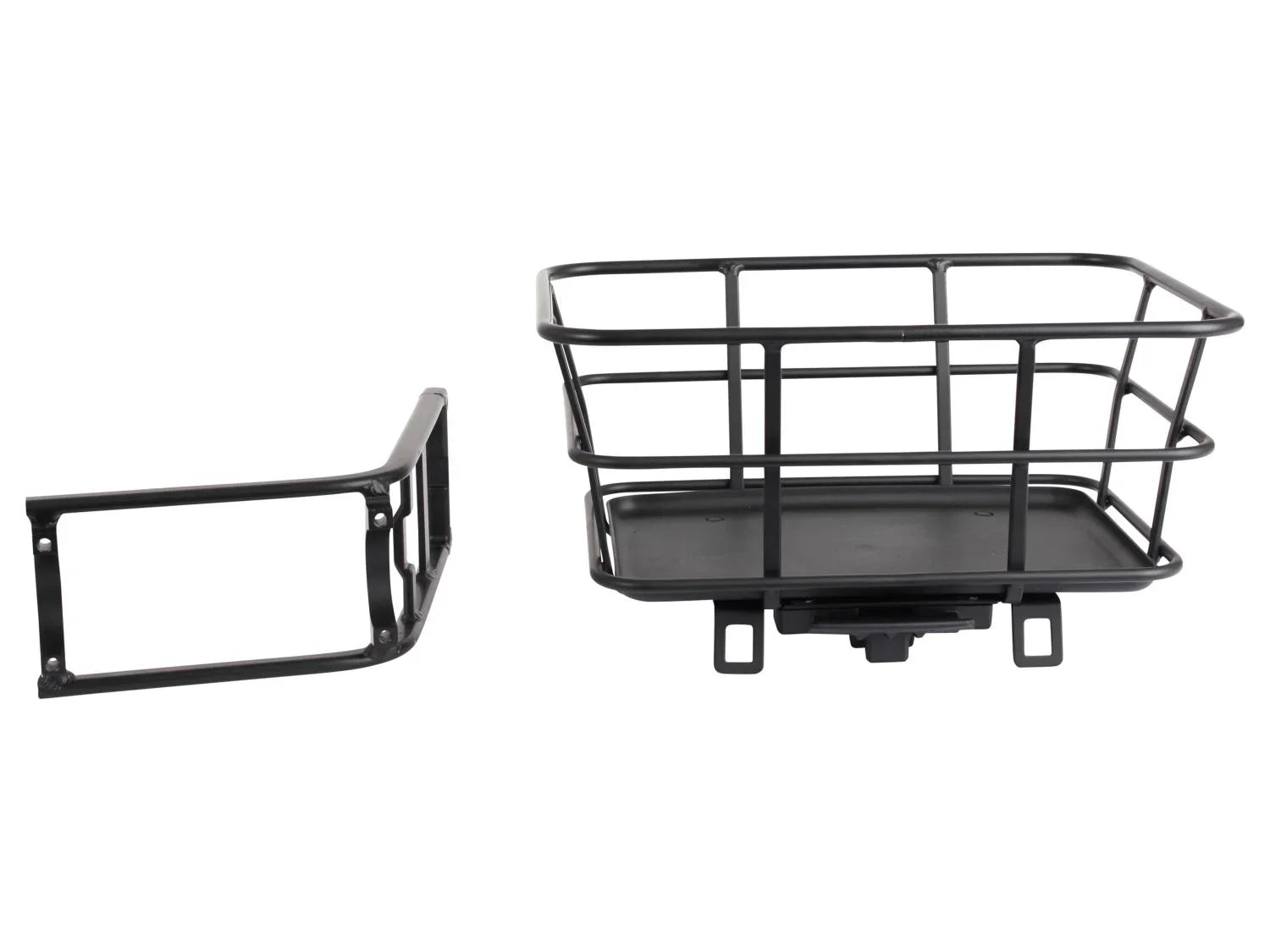 Porte-bagages avant et panier pour vlo lectrique ou sacoche double