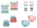Set de vaisselle en silicone pour bb