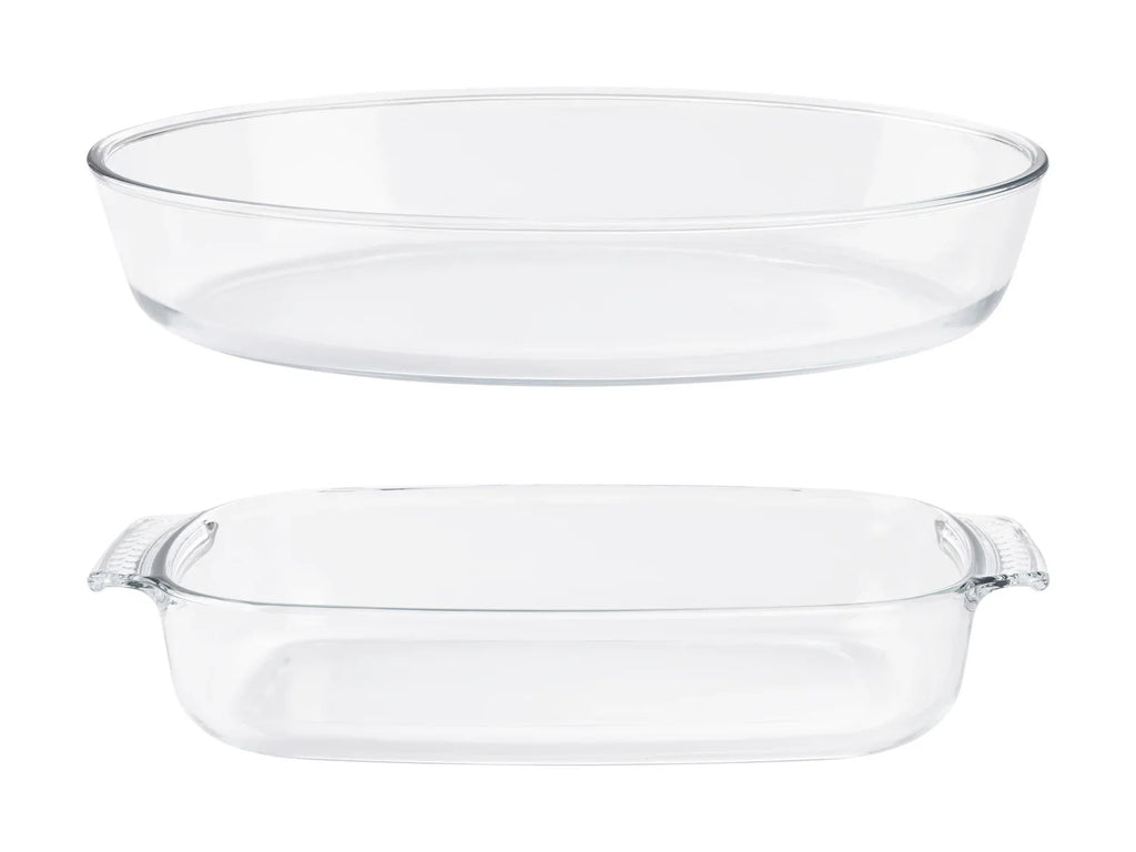 ERNESTO Plat  four en verre