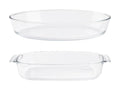 ERNESTO Plat  four en verre