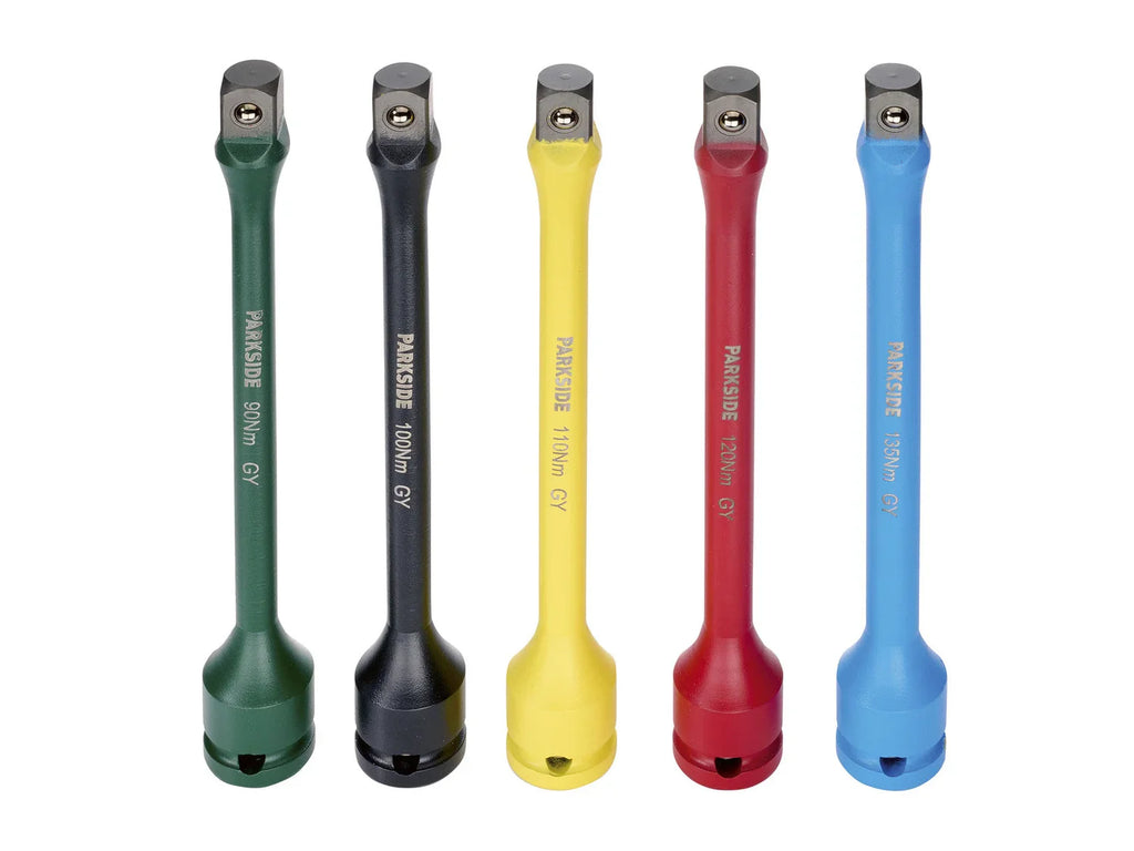PARKSIDE Set de rallonge  torsion, 5 pices