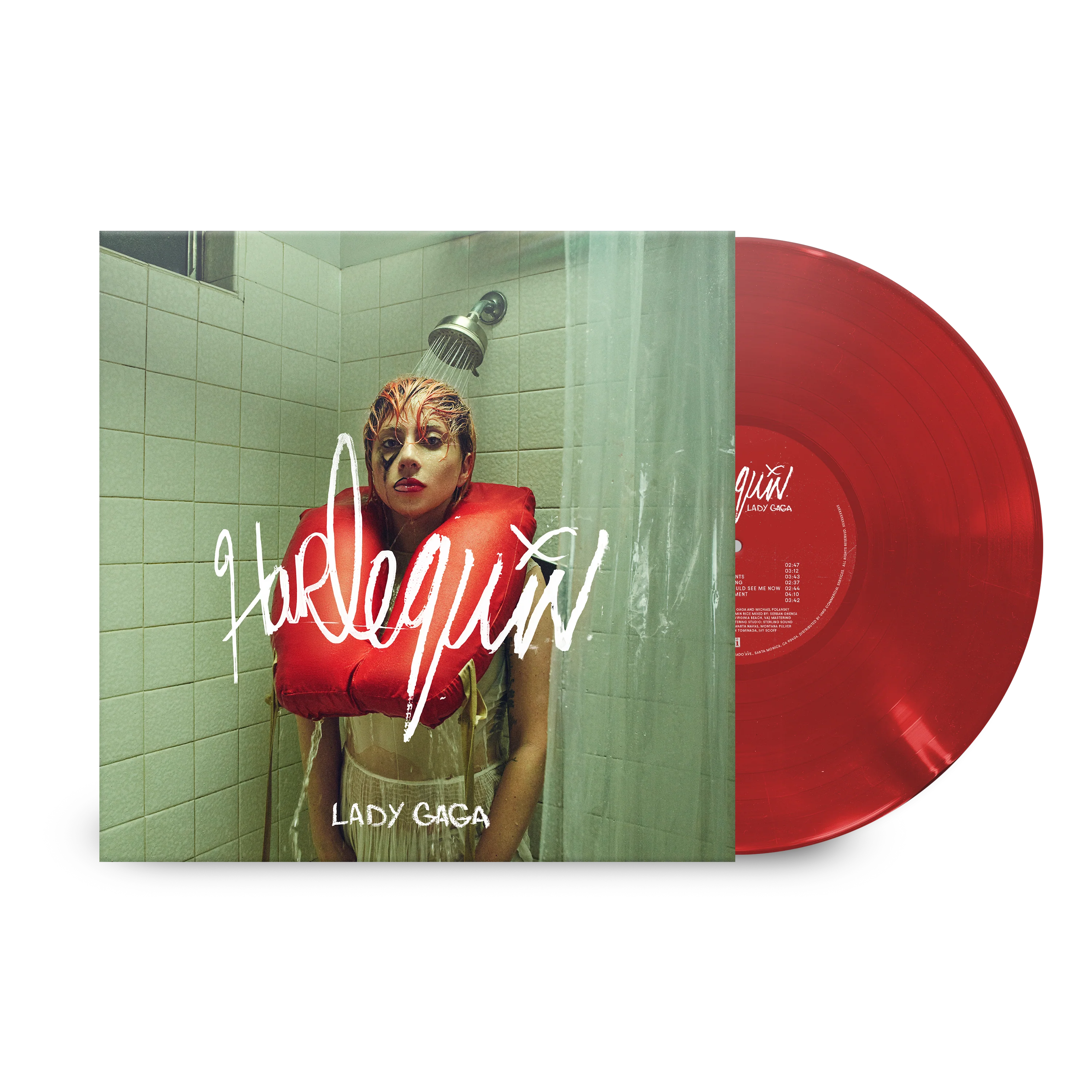 LADY GAGA - HARLEQUIN - RED COLOR - VINYL LP