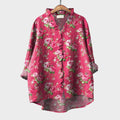 Tara | Blouse d'été élégante en lin