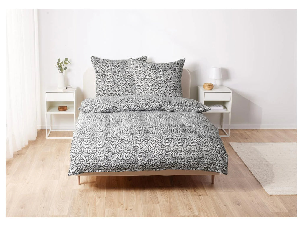 LIVARNO home Parure de lit en satin microfibre, 260 x 240 cm