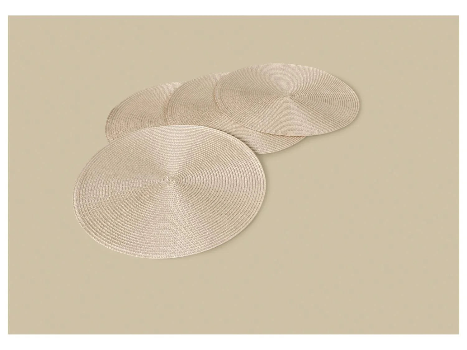 LIVARNO Lot de 4 set de table,  38 cm.