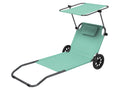 CRIVIT Chaise de plage  roulettes