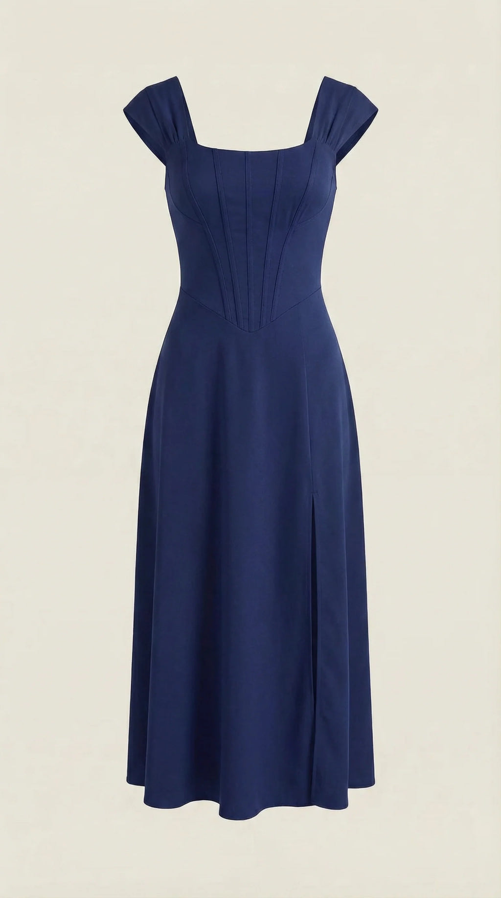 Robe corset midi femme tenue invité mariage