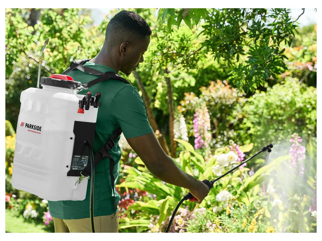 PARKSIDE PERFORMANCE Pulvrisateur  dos sans fil + chargeur + batterie, 20 V