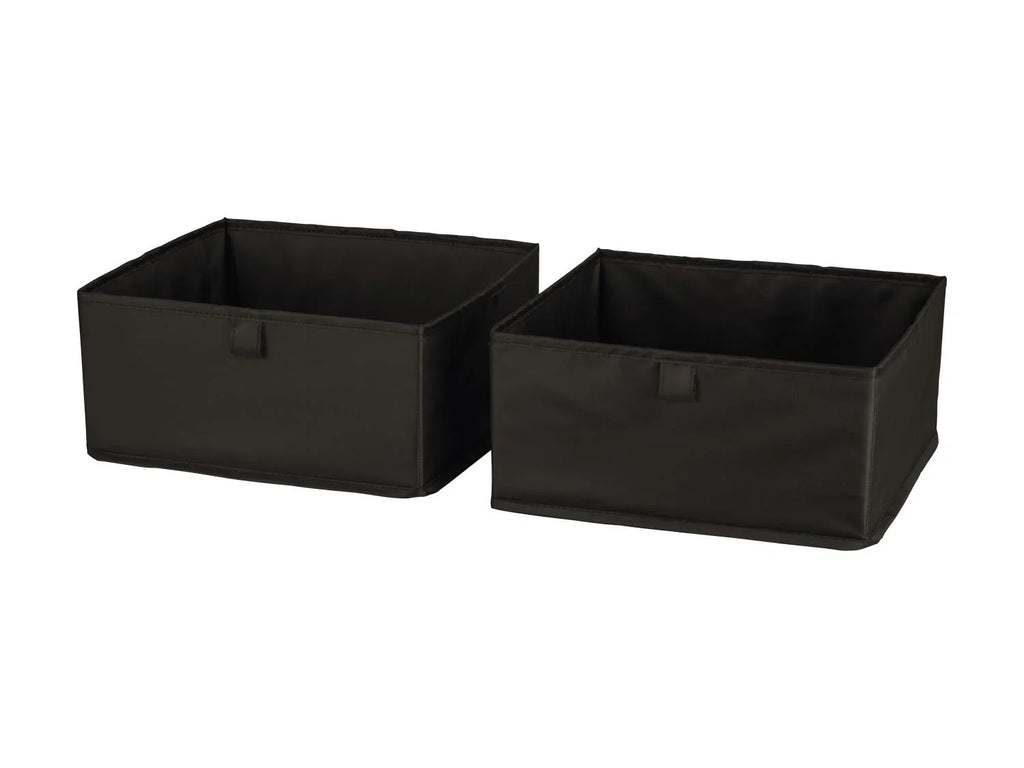 W5 Lot de 2 botes de rangement