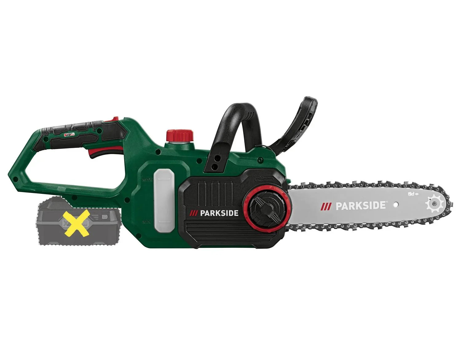 PARKSIDE Trononneuse sans fil PAKS 20-Li E5, 20 V