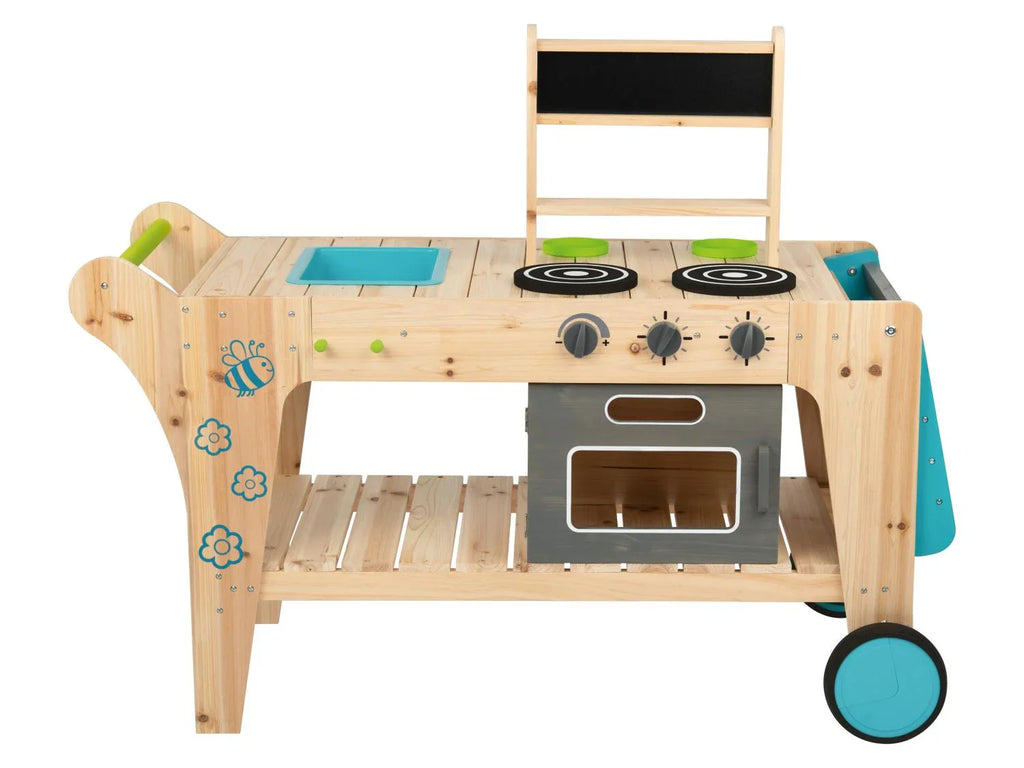 Playtive Cuisine d'extrieur enfant en bois