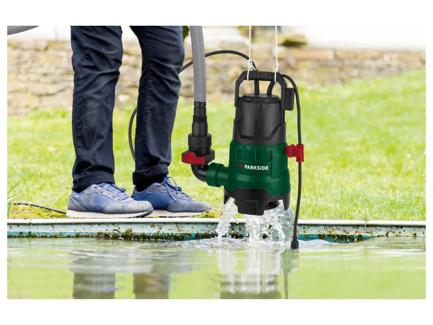 PARKSIDE Pompe immerge eaux charges PETPS 400 A1