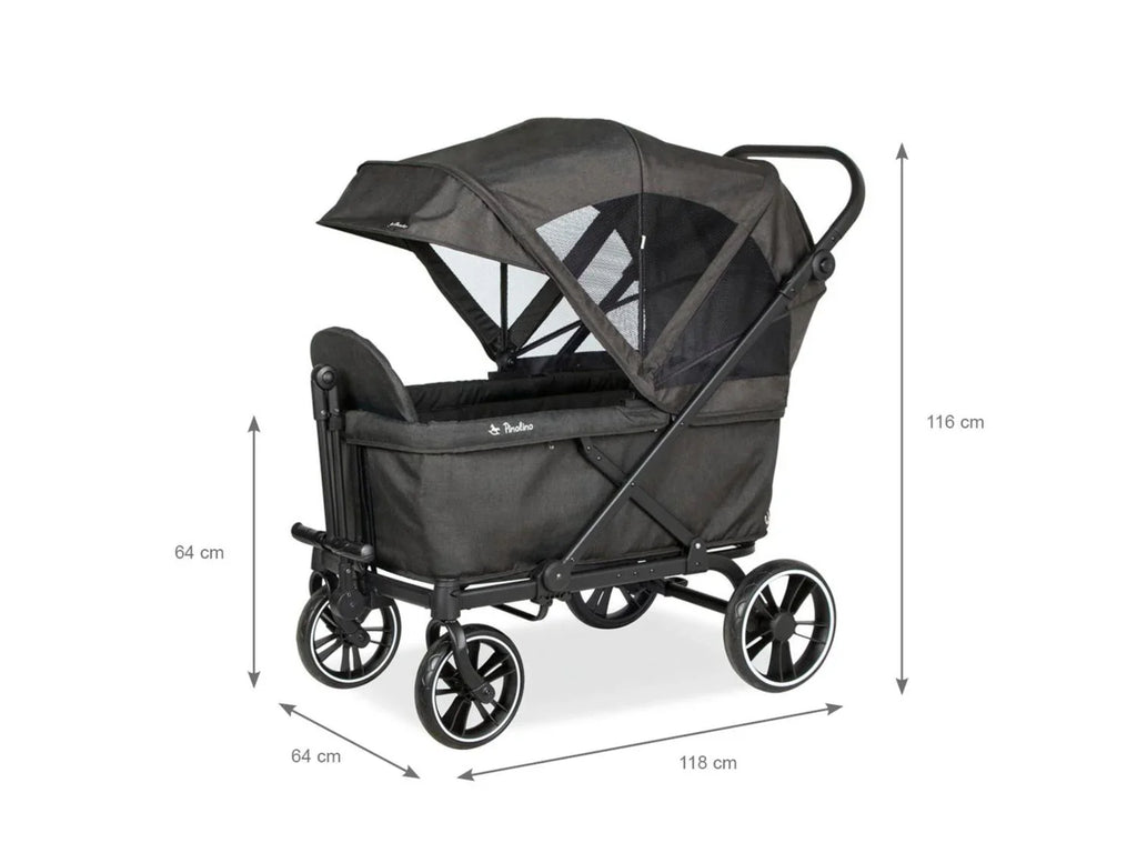 Pinolino Chariot enfant pliable Cruiser