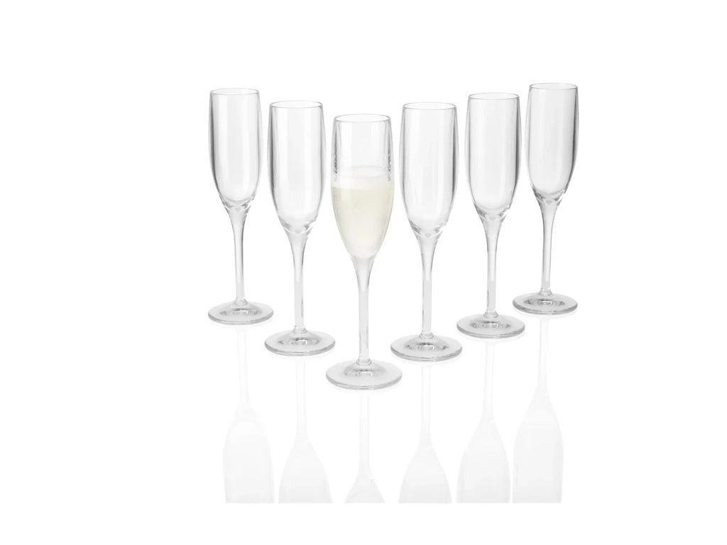 ERNESTO Lot de 6 verres  vin,  champagne ou  eau