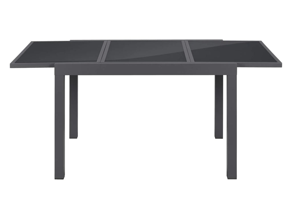 LIVARNO Table de jardin + Lot de 4 fauteuils en aluminium Houston