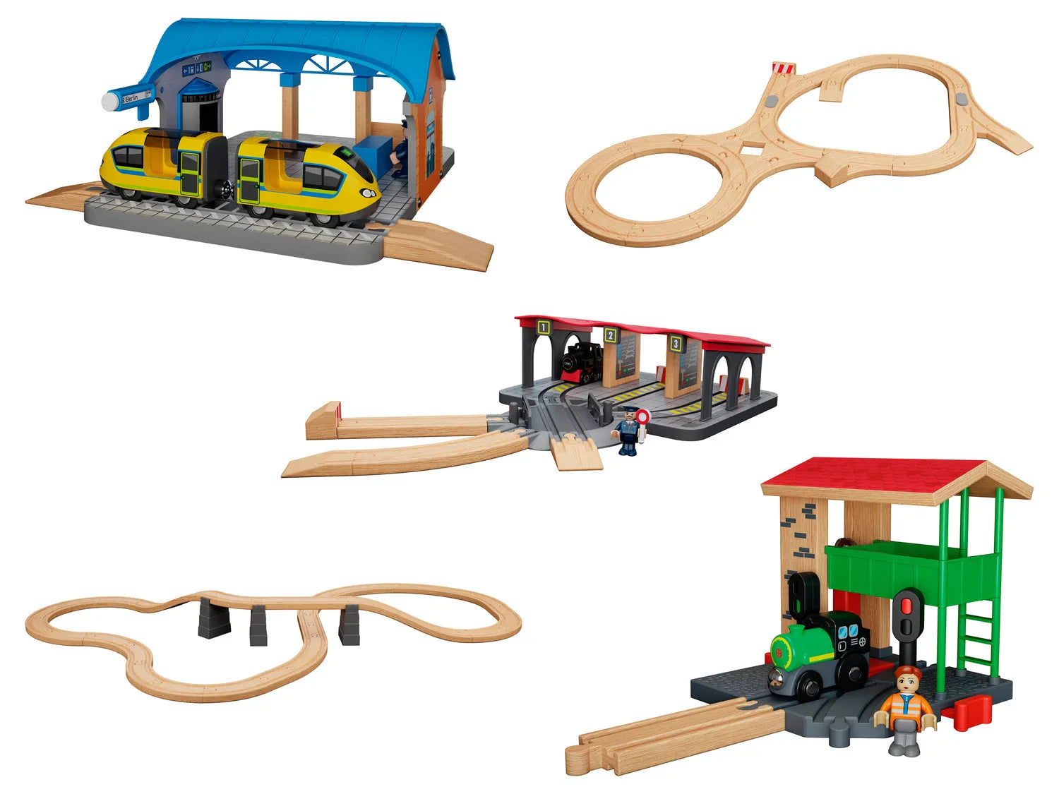 Playtive Extension ferroviaire en bois