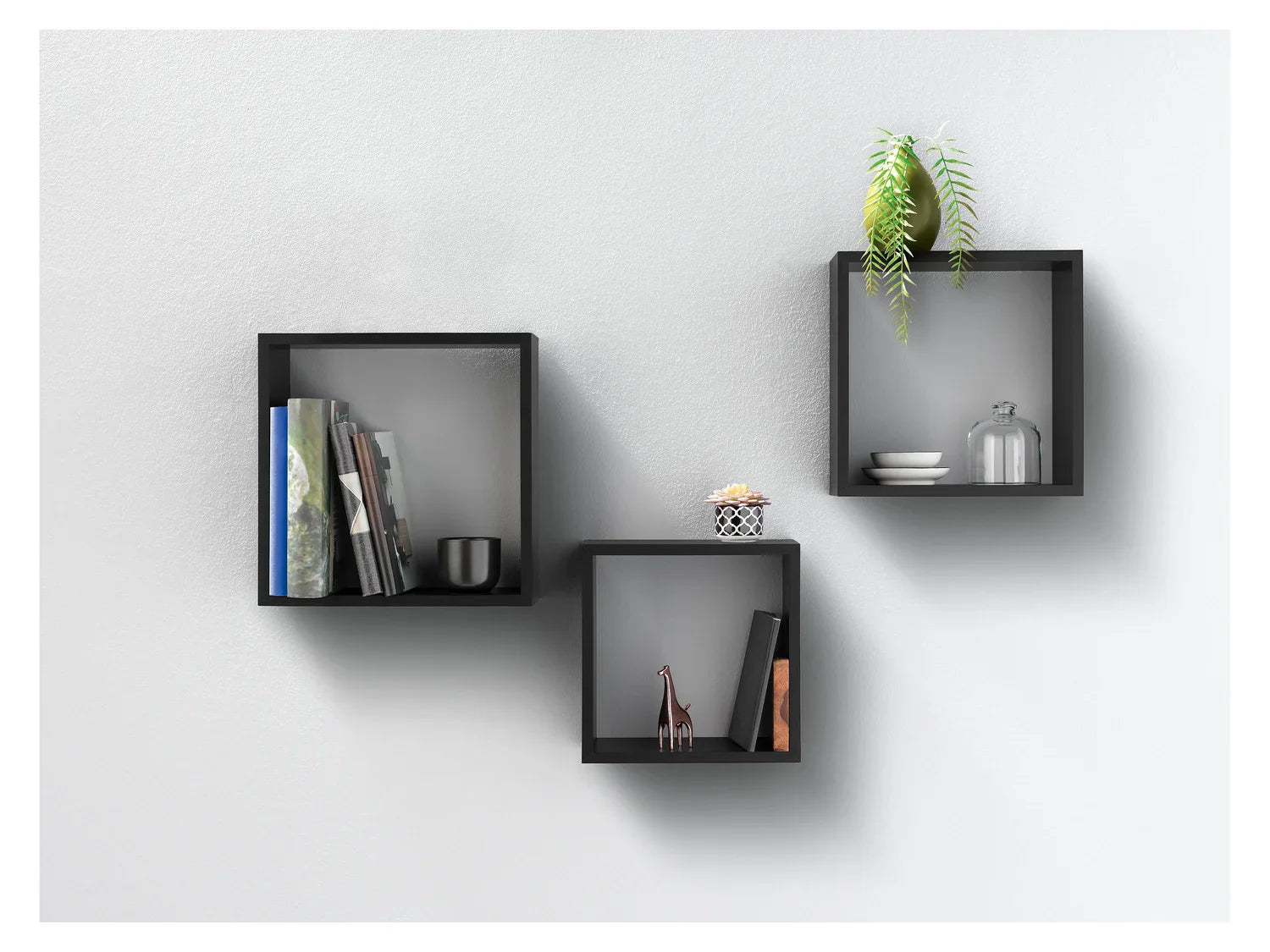 LIVARNO home Jeu de cubes d'tagre, 3 pices