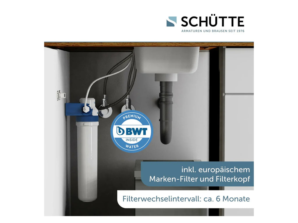 Schtte Robinet d'eau potable AQUASTAR PRO avec systme de filtration anti-calcaire
