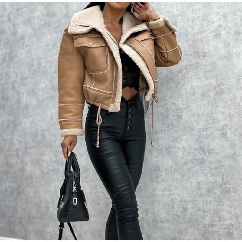 Anya - Blouson motard végétalien