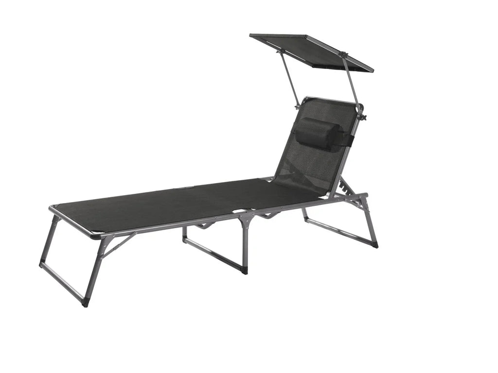 LIVARNO home Bain de soleil en aluminium Houston, gris