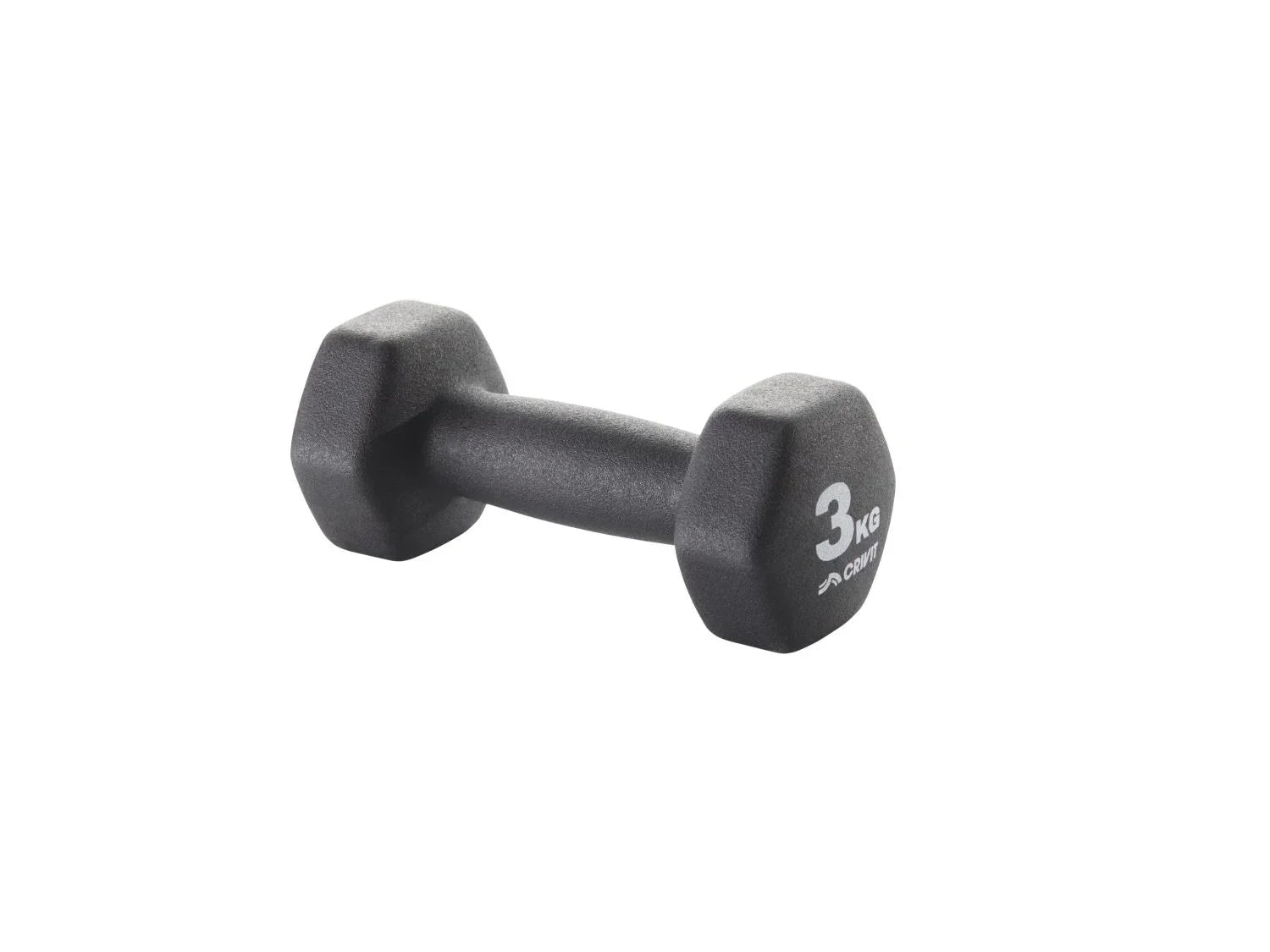 CRIVIT Lot d'haltres, 2x 3 kg ou 2x 4 kg