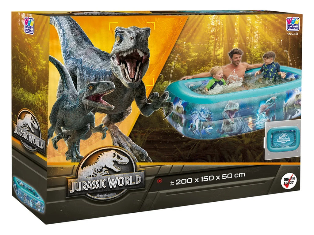 Jurassic World Piscine familiale, 200 x 150 x 50 cm