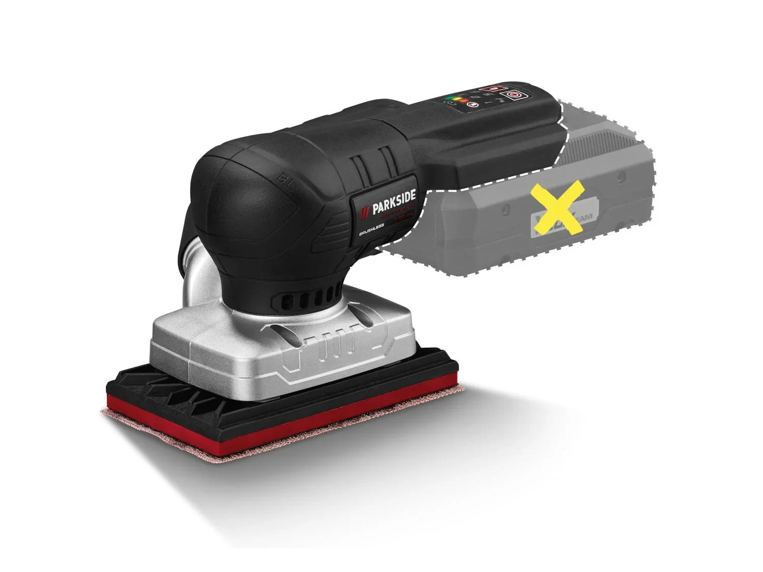 PARKSIDE PERFORMANCE Ponceuse vibrante sans fil PAMSP 20-Li A1