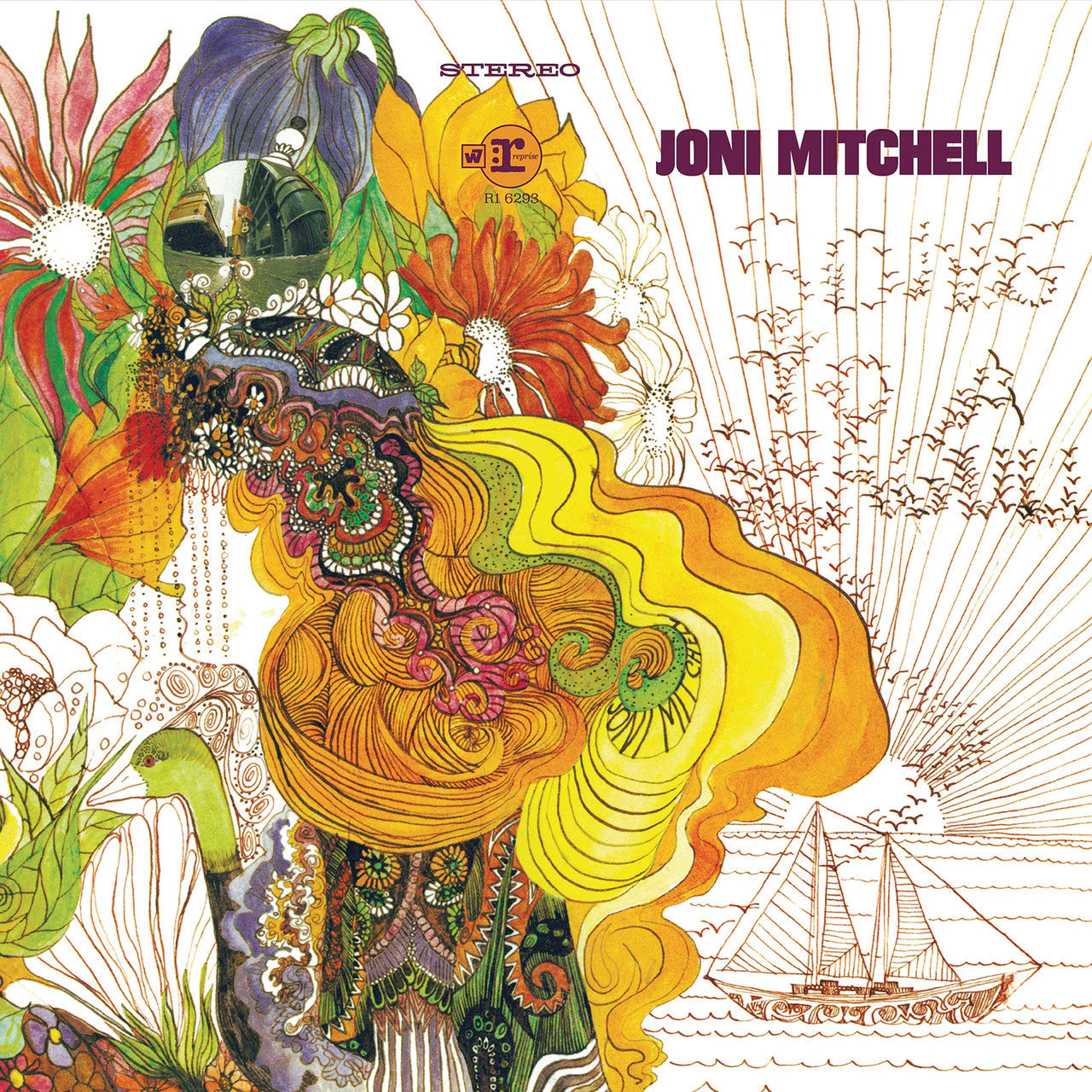 JONI MITCHELL - SONG TO A SEAGULL - VINYL LP